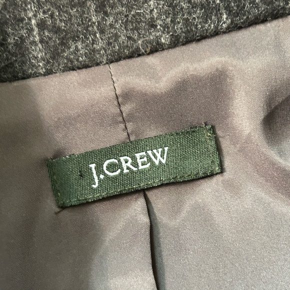 SOLD - Y2K J. Crew Pinstripe Wool Blazer - Picture 10 of 11